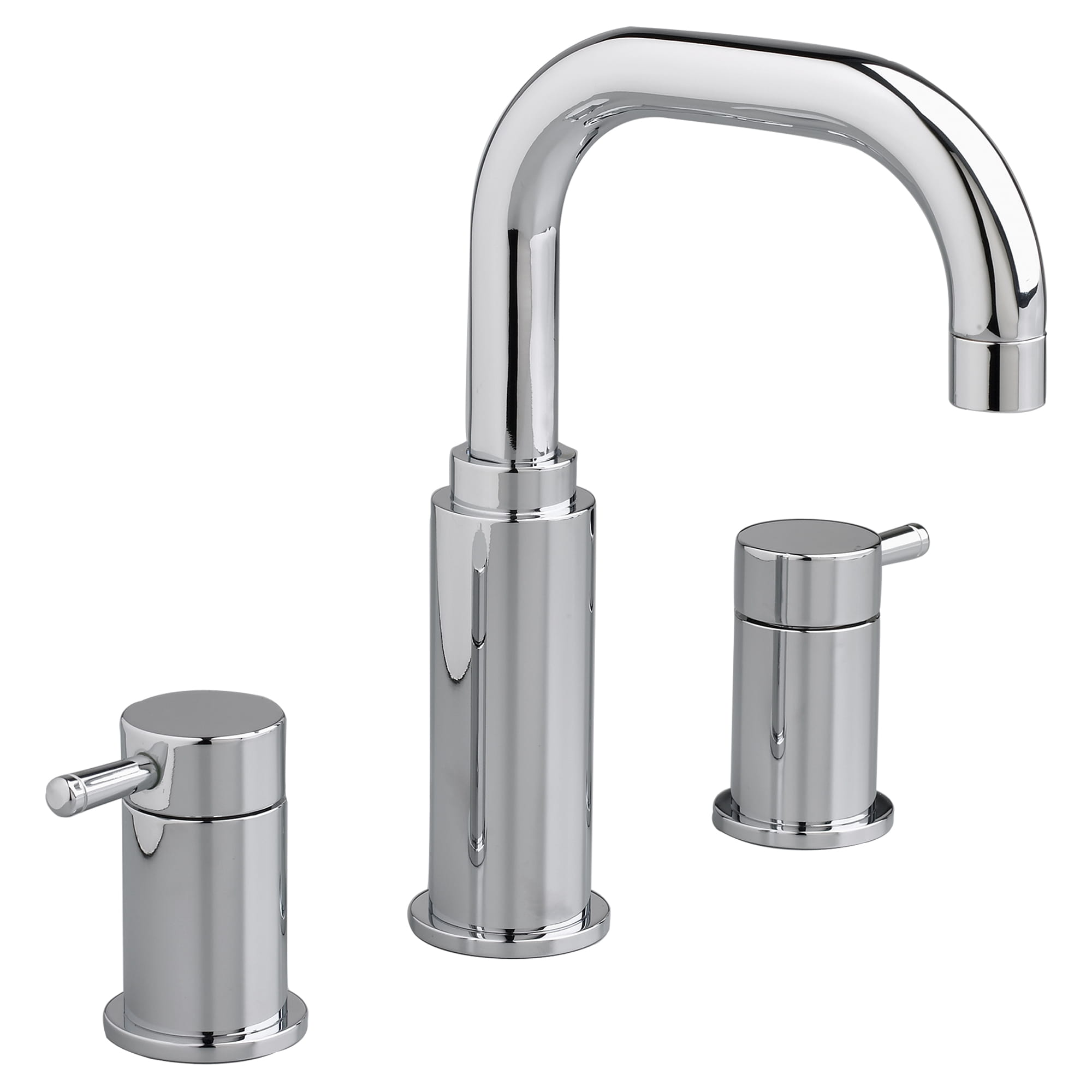 Serin 2 Handle 8 Inch Widespread Bathroom Faucet 12 gpm 45 L min With Lever Handles CHROME